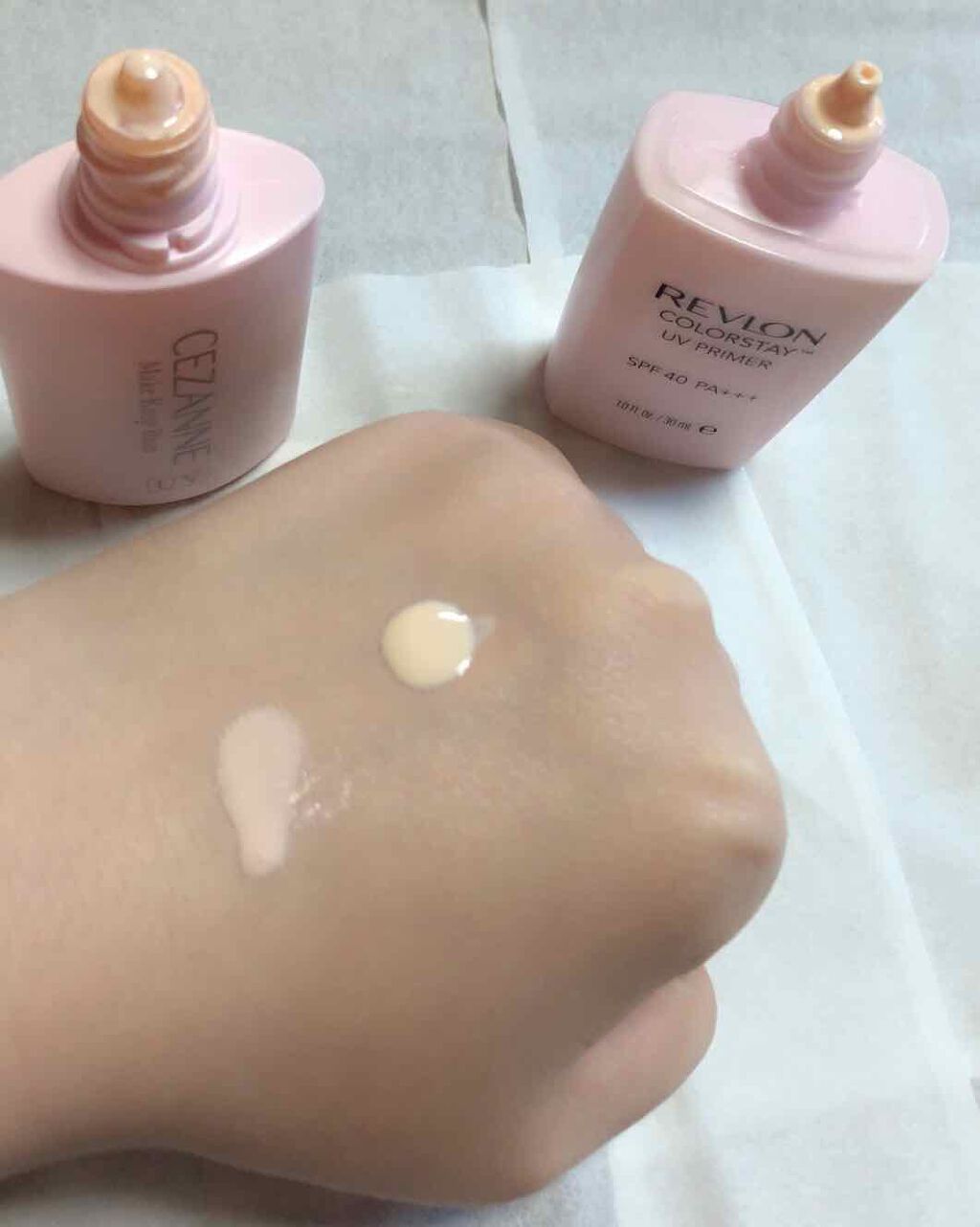 皮脂テカリ防止下地/CEZANNE/化粧下地を使ったクチコミ（2枚目）