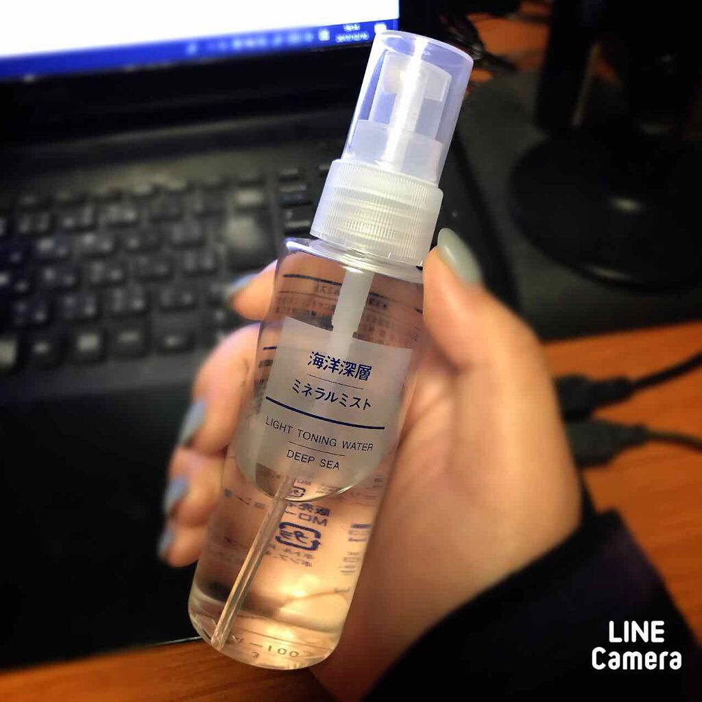 海洋深層ミネラルミスト/無印良品/ミスト状化粧水を使ったクチコミ(1枚目)