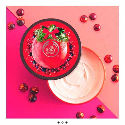 ボディバター フロステッドベリーズ/THE BODY SHOP/ボディクリームを使ったクチコミ(1枚目)