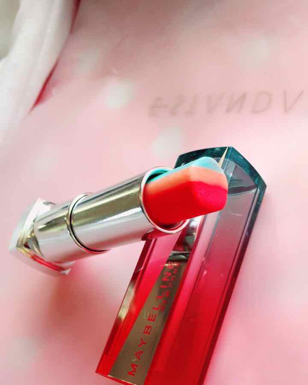 リップ フラッシュ ビッテン ストロボ/MAYBELLINE NEW YORK/口紅を使ったクチコミ(1枚目)