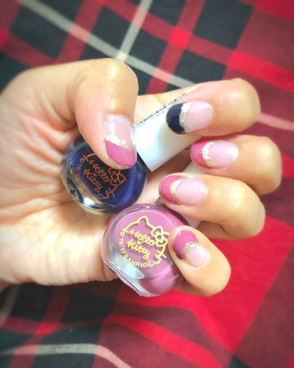 シルキーネイルベースコート/DHC/ネイルトップコートを使ったクチコミ（2枚目）