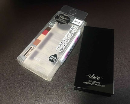 リシェ カラーリング アイブロウパウダー/Visée/パウダーアイブロウを使ったクチコミ(2枚目)