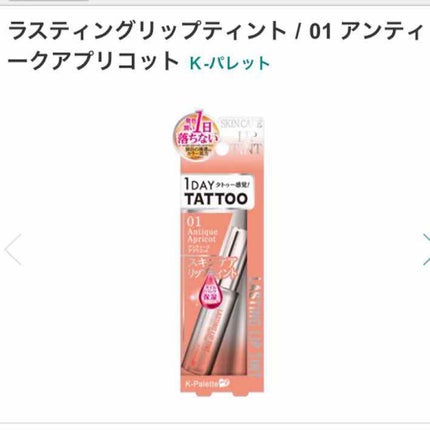 ラスティングリップティント/K-パレット/リップティントを使ったクチコミ(1枚目)