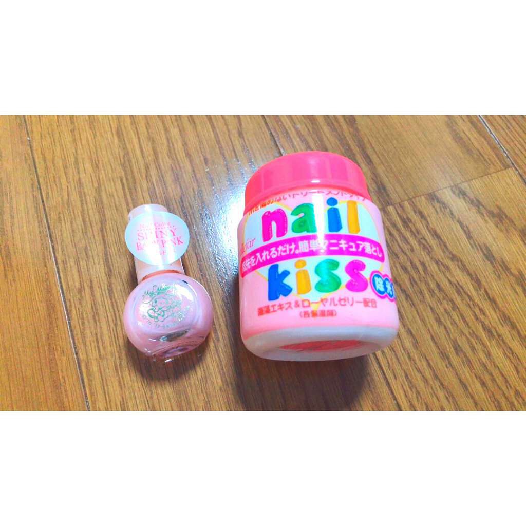 マイメロ ネイル/DAISO/マニキュアを使ったクチコミ（1枚目）