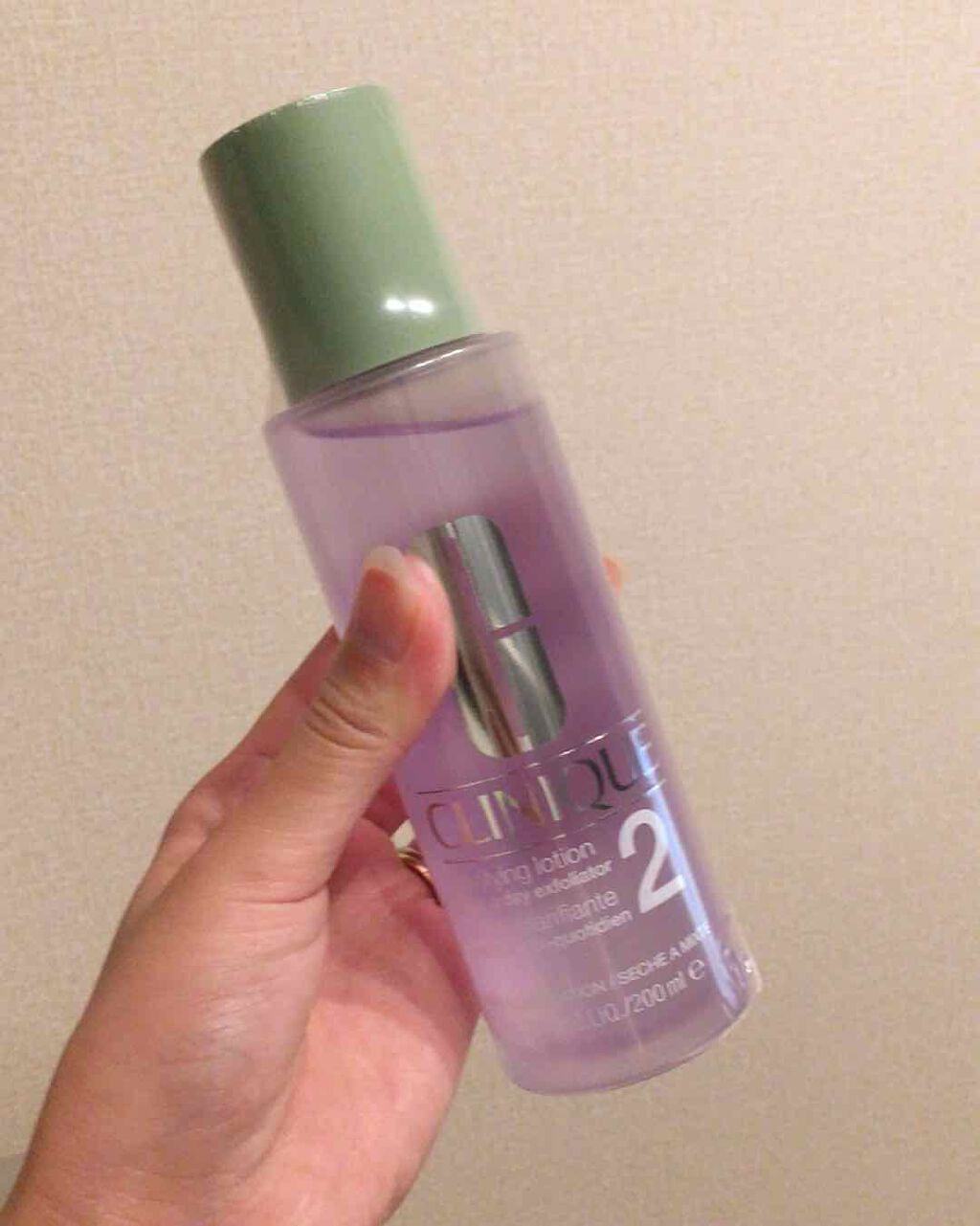 クラリファイング ローション 2/CLINIQUE/拭き取り化粧水を使ったクチコミ(1枚目)