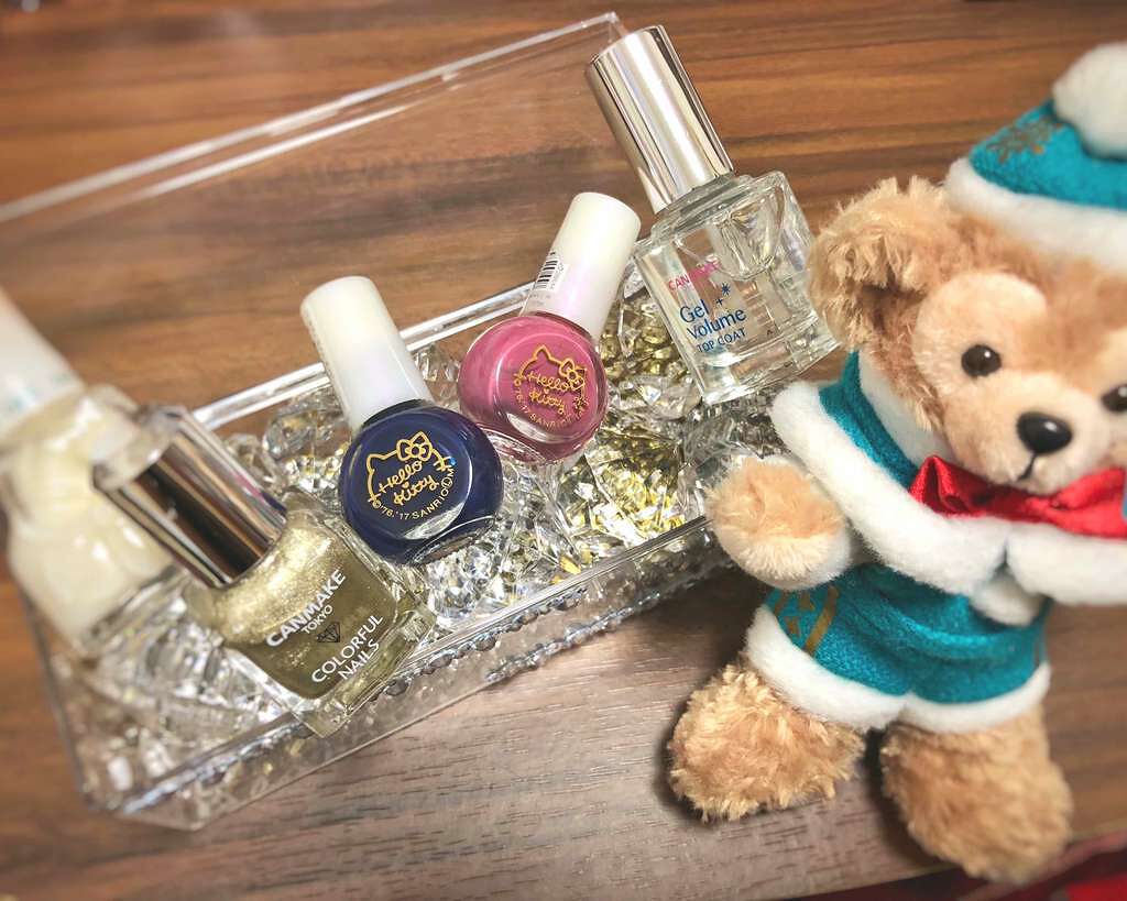 シルキーネイルベースコート/DHC/ネイルトップコートを使ったクチコミ（1枚目）