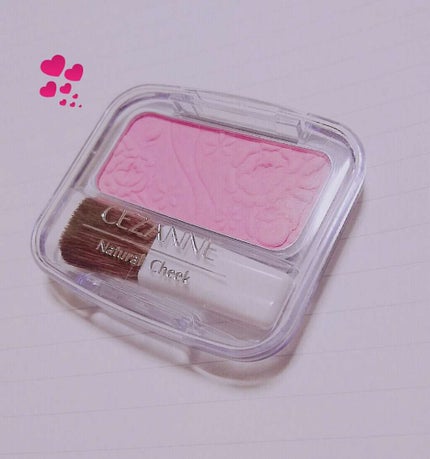 ナチュラル チークN/CEZANNE/パウダーチークを使ったクチコミ(1枚目)