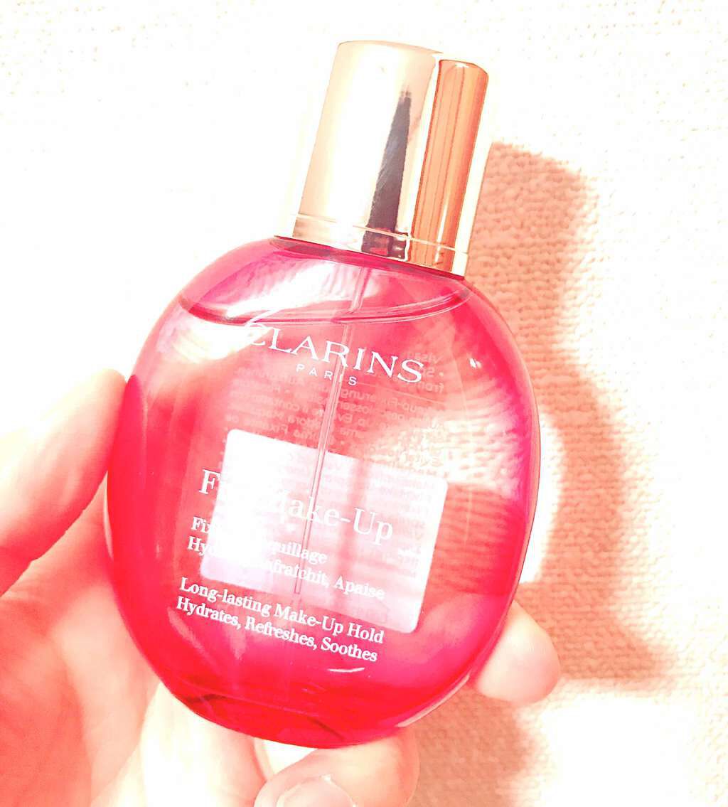 フィックス メイクアップ/CLARINS/ミスト状化粧水を使ったクチコミ(1枚目)