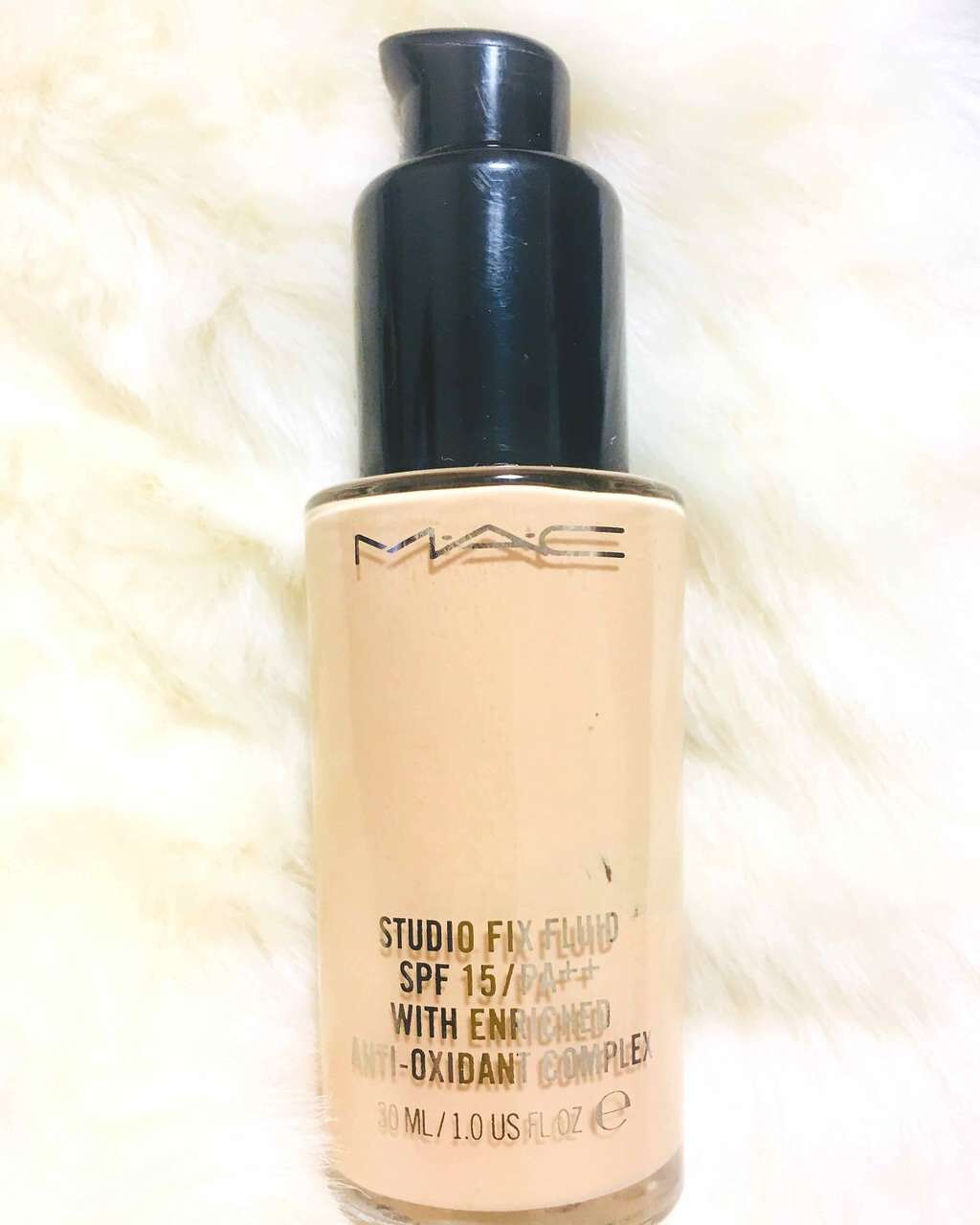 スタジオフィックス フルイッド SPF 15/M・A・C/リキッドファンデーションを使ったクチコミ（1枚目）