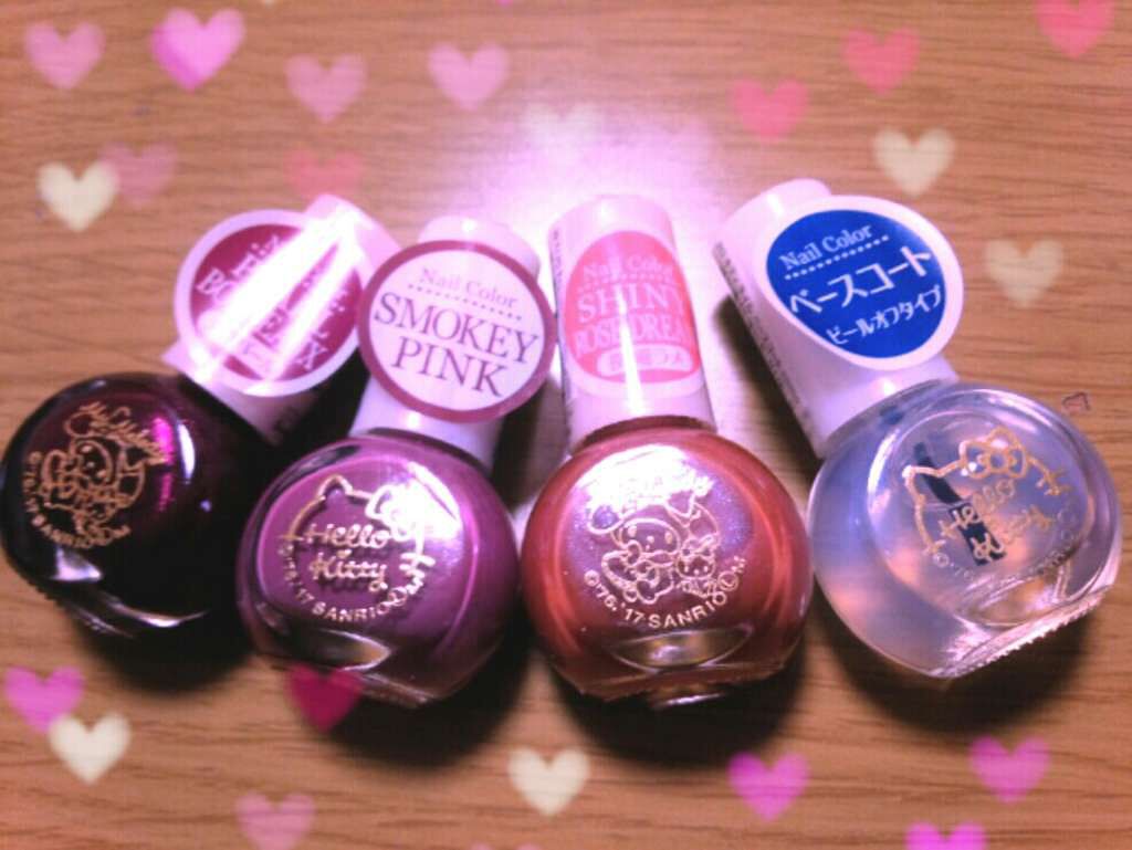 サンリオネイル/DAISO/マニキュアを使ったクチコミ(1枚目)