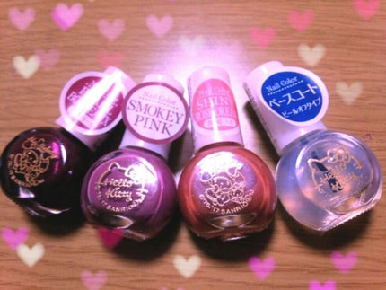 サンリオネイル/DAISO/マニキュアを使ったクチコミ(1枚目)