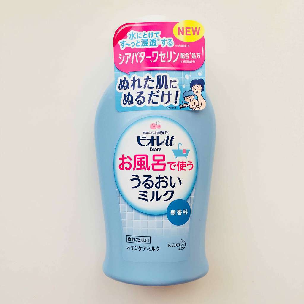 お風呂で使う うるおいミルク 無香料/ビオレu/ボディミルクを使ったクチコミ(1枚目)