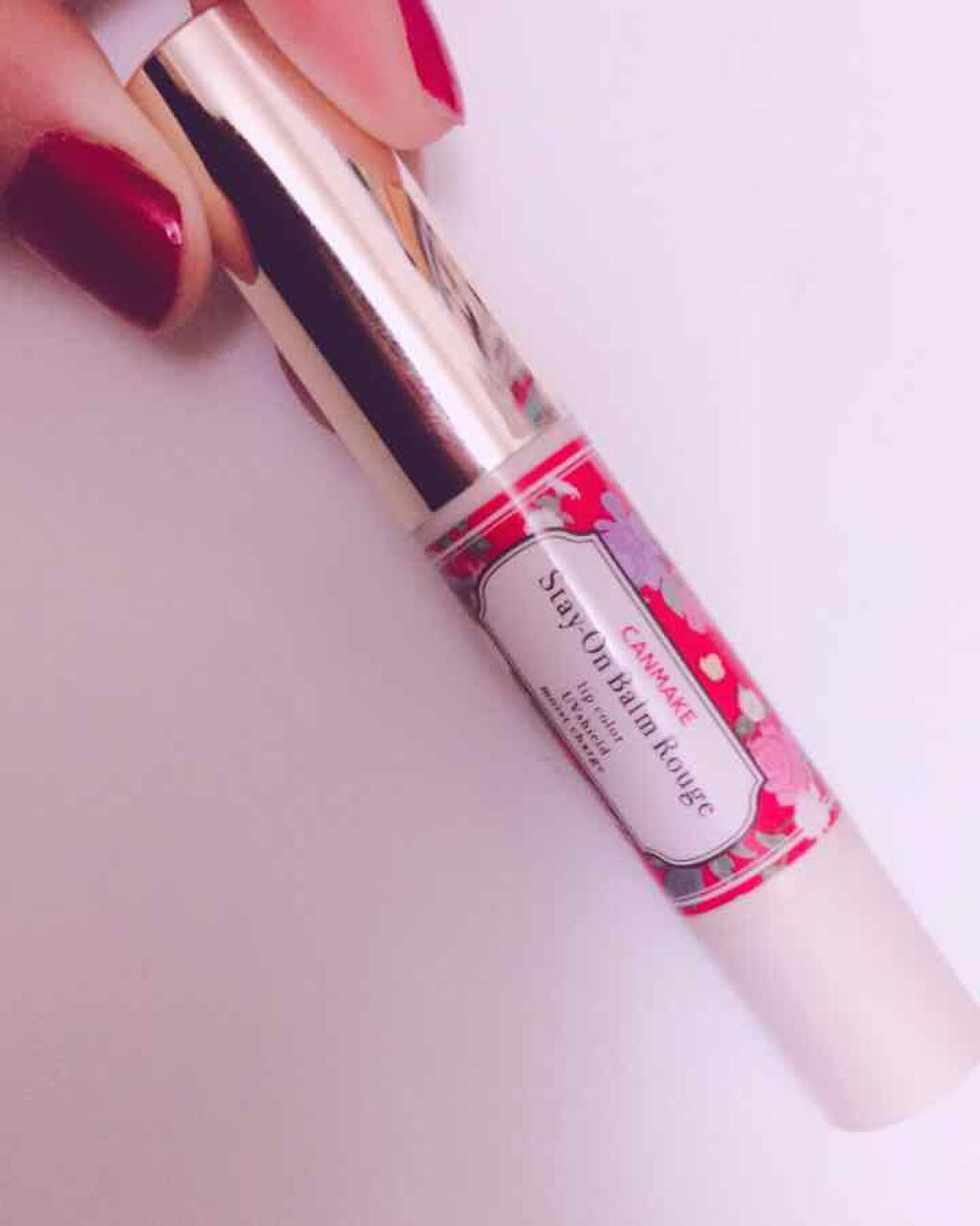 ステイオンバームルージュ/キャンメイク/口紅を使ったクチコミ(2枚目)