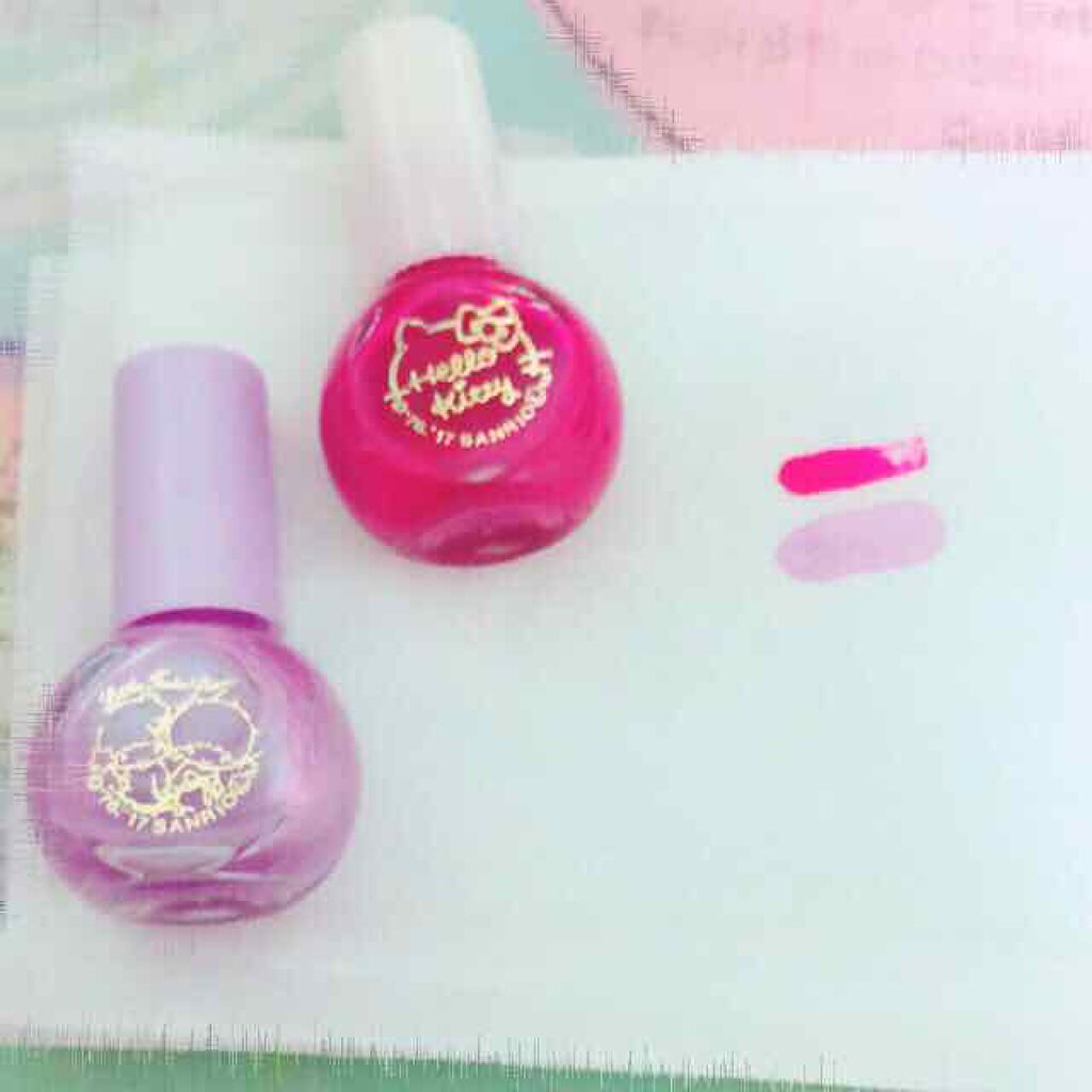サンリオネイル/DAISO/マニキュアを使ったクチコミ（1枚目）