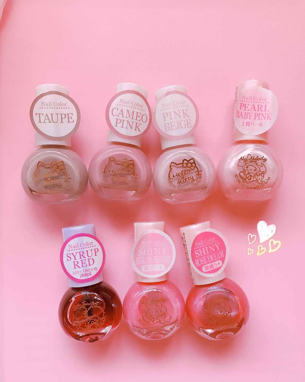 サンリオネイル/DAISO/マニキュアを使ったクチコミ(1枚目)
