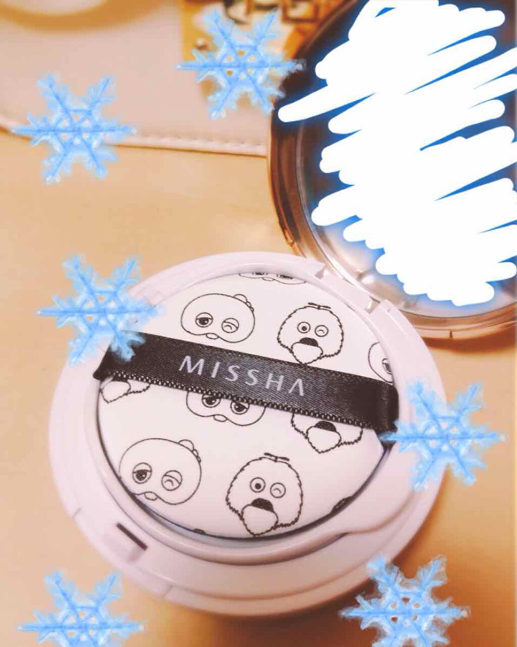 M クッション ファンデーション(モイスチャー)/MISSHA/クッションファンデーションを使ったクチコミ(2枚目)