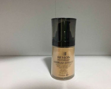 フォトレディ エアブラッシュ エフェクト メイクアップ/REVLON/リキッドファンデーションを使ったクチコミ（1枚目）