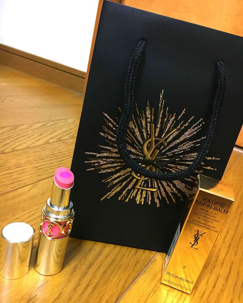 ヴォリュプテ ティントインバーム/YVES SAINT LAURENT BEAUTE/口紅を使ったクチコミ(1枚目)