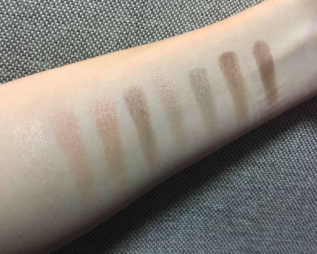 グラマラスヌード アイパレット (クリスマスコフレ 2017)/Visée/メイクアップキットを使ったクチコミ(4枚目)