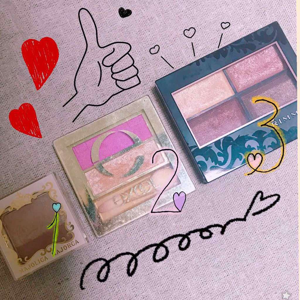 デュアルアイシャドウ N/excel/アイシャドウパレットを使ったクチコミ(1枚目)