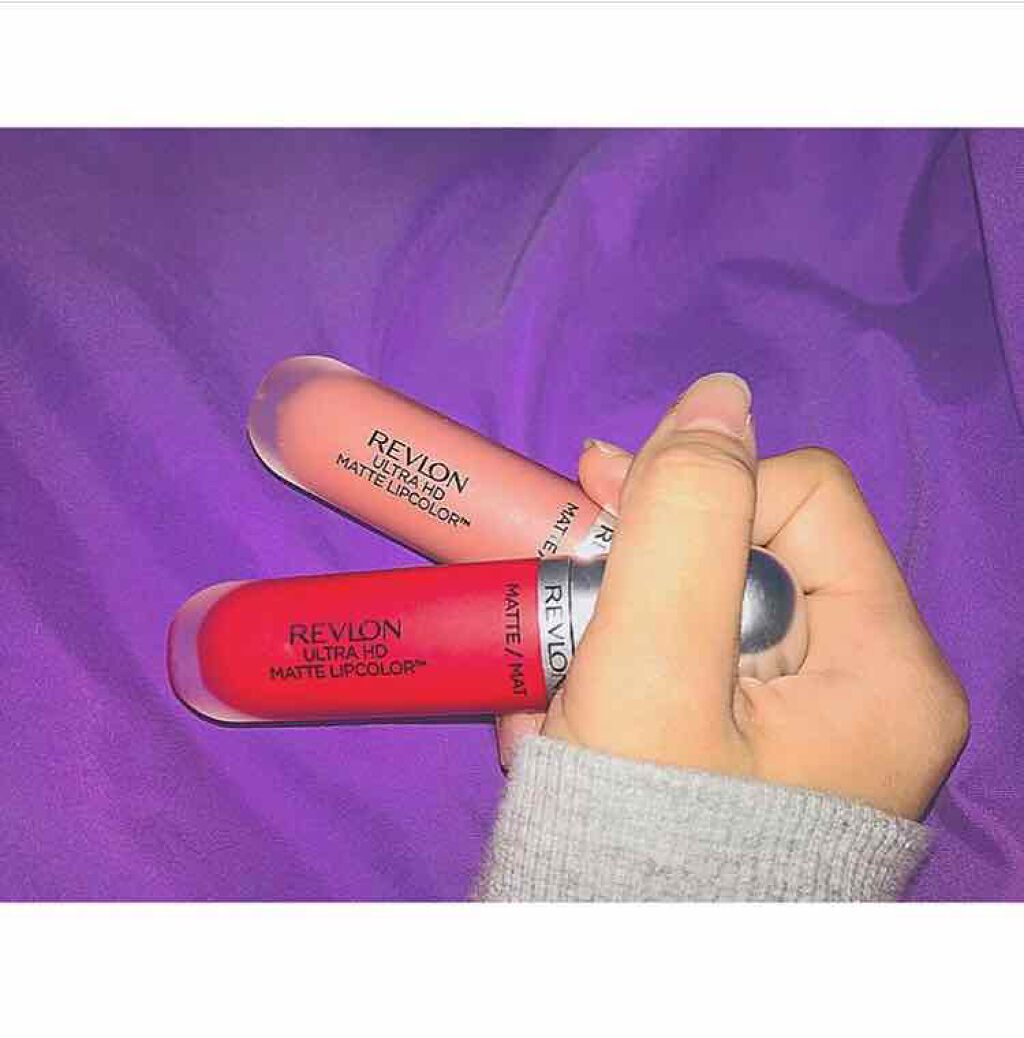 ウルトラ HD マット リップカラー/REVLON/口紅を使ったクチコミ(1枚目)