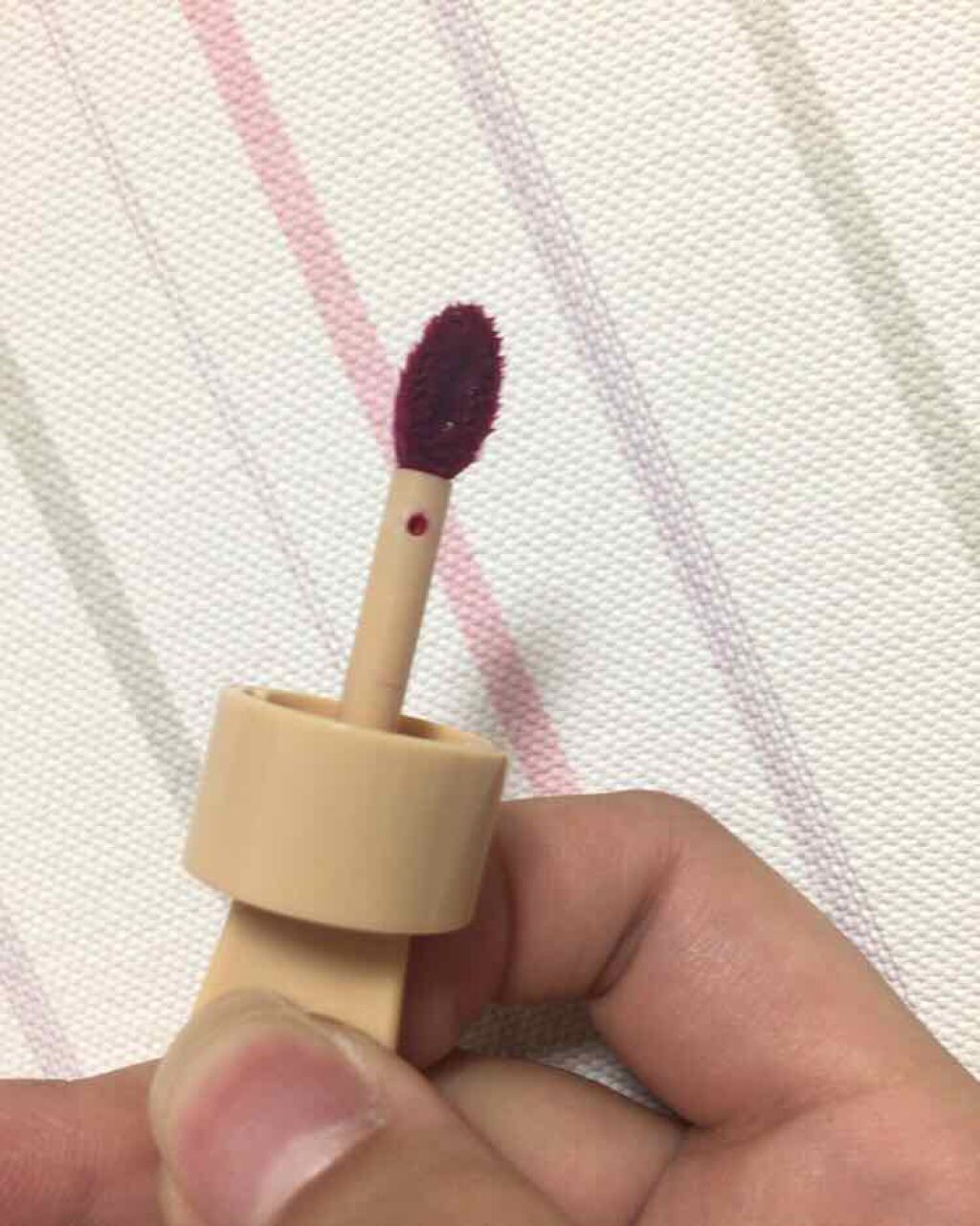 ディアダーリン ウォータージェルティント （アイスティント）/ETUDE/口紅を使ったクチコミ（3枚目）