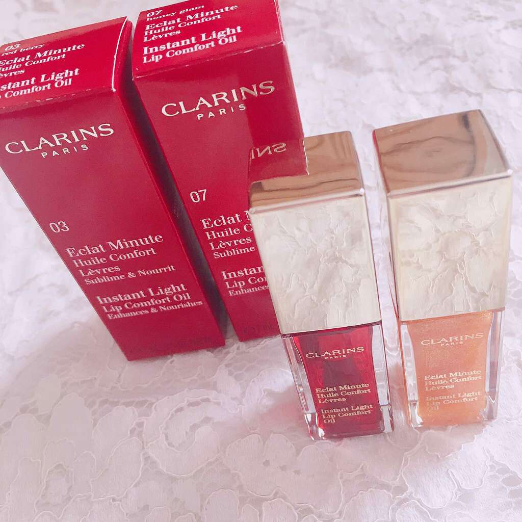 コンフォート リップオイル /CLARINS/リップグロスを使ったクチコミ(1枚目)