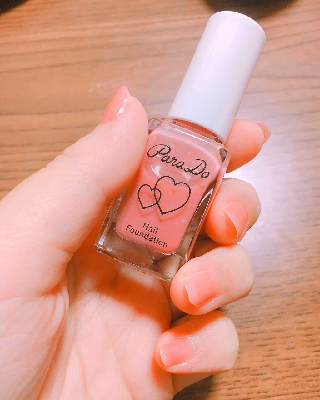 ネイルファンデーション/パラドゥ/マニキュアを使ったクチコミ(1枚目)