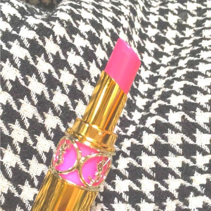 ルージュ ヴォリュプテ シャイン/YVES SAINT LAURENT BEAUTE/口紅を使ったクチコミ(2枚目)