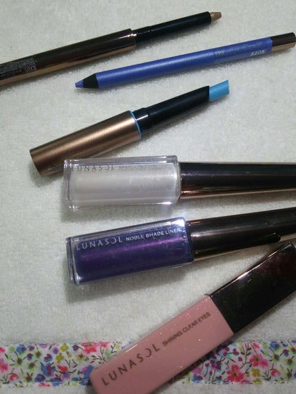 シャイニーペンシルアイライナー/LUNASOL/ペンシルアイライナーを使ったクチコミ(1枚目)