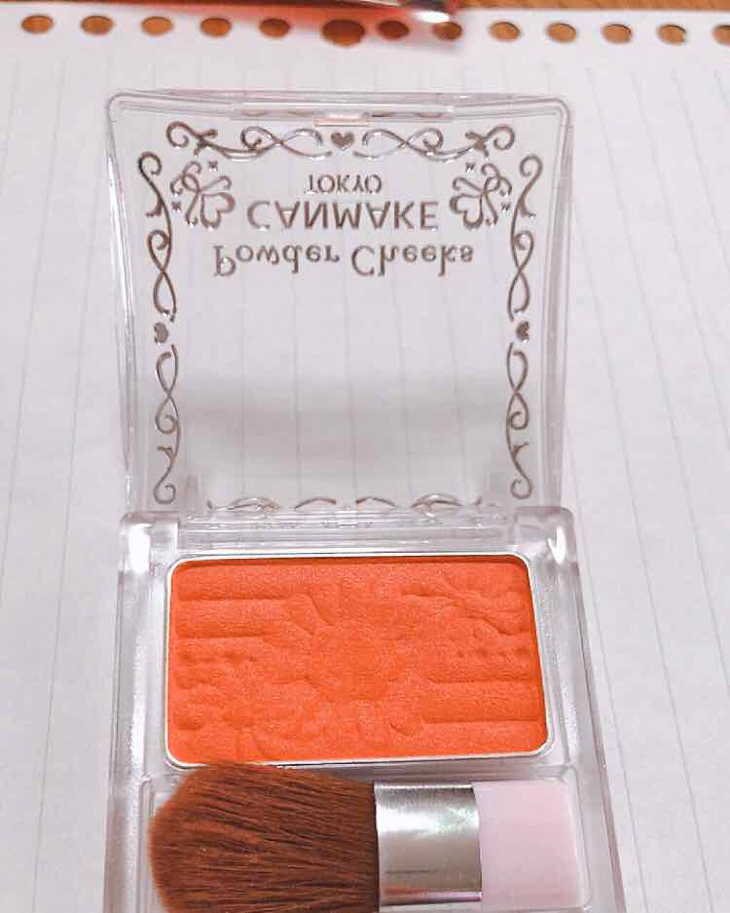 【旧品】パウダーチークス/キャンメイク/パウダーチークを使ったクチコミ（2枚目）