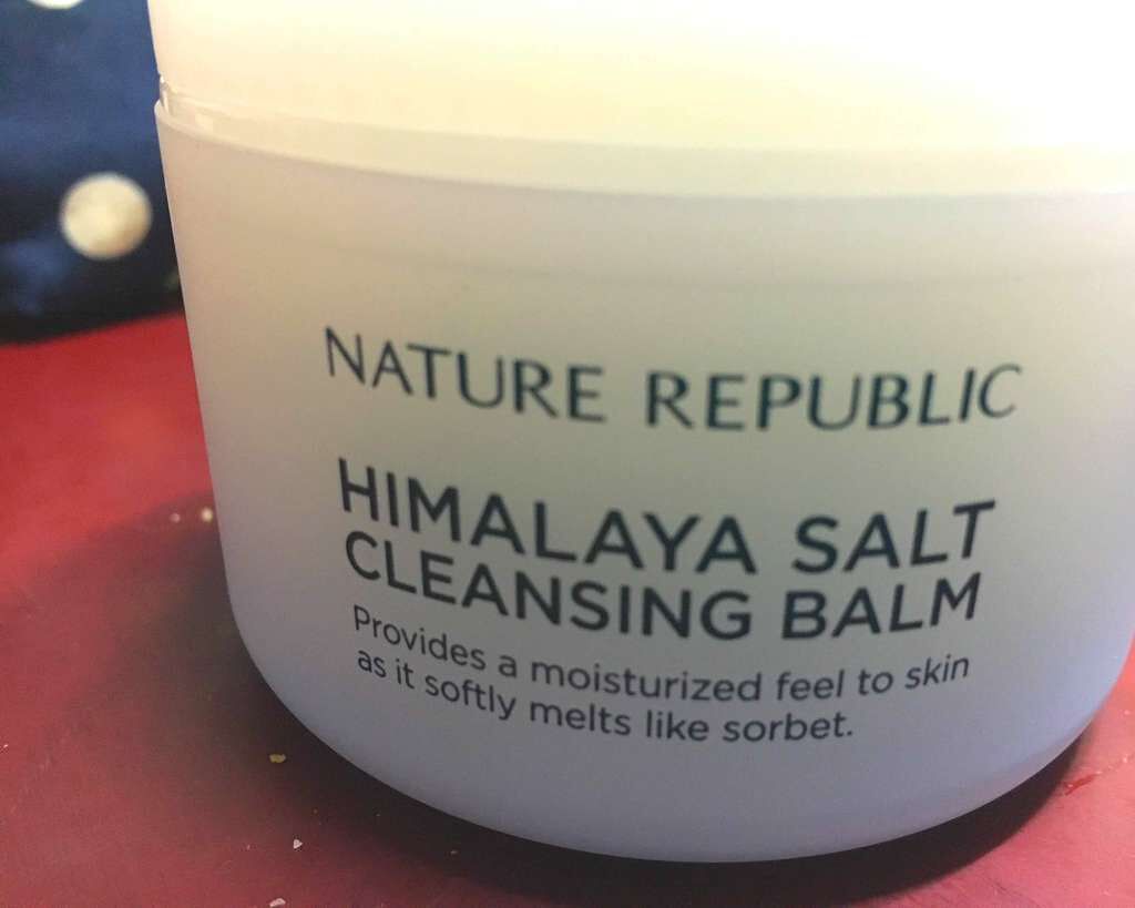 ヒマラヤ ソルト クレンジングバーム ホワイトソルト/ネイチャーリパブリック/クレンジングバームを使ったクチコミ(1枚目)