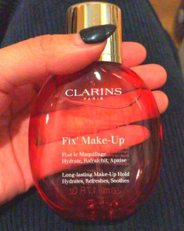 フィックス メイクアップ/CLARINS/ミスト状化粧水を使ったクチコミ（1枚目）