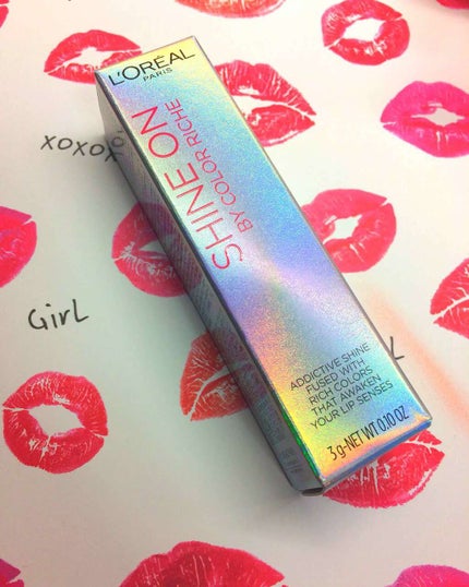 シャインオン/ロレアル パリ/口紅を使ったクチコミ(2枚目)