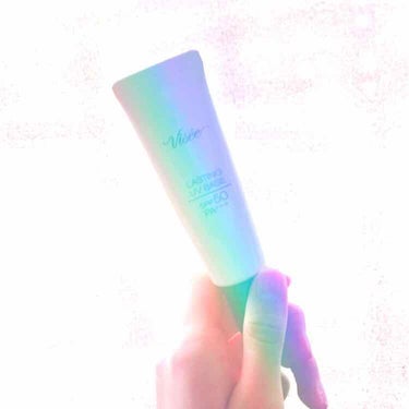 ヴィセ リシェ ラスティングUVベース 😊✨
SPF50/PA+++ 30g だいたい1300円ぐらい

ピンク色の化粧下地です💗
固めのテクスチャーだけど伸びは悪くないです。
学校用で自然にトーンアッ