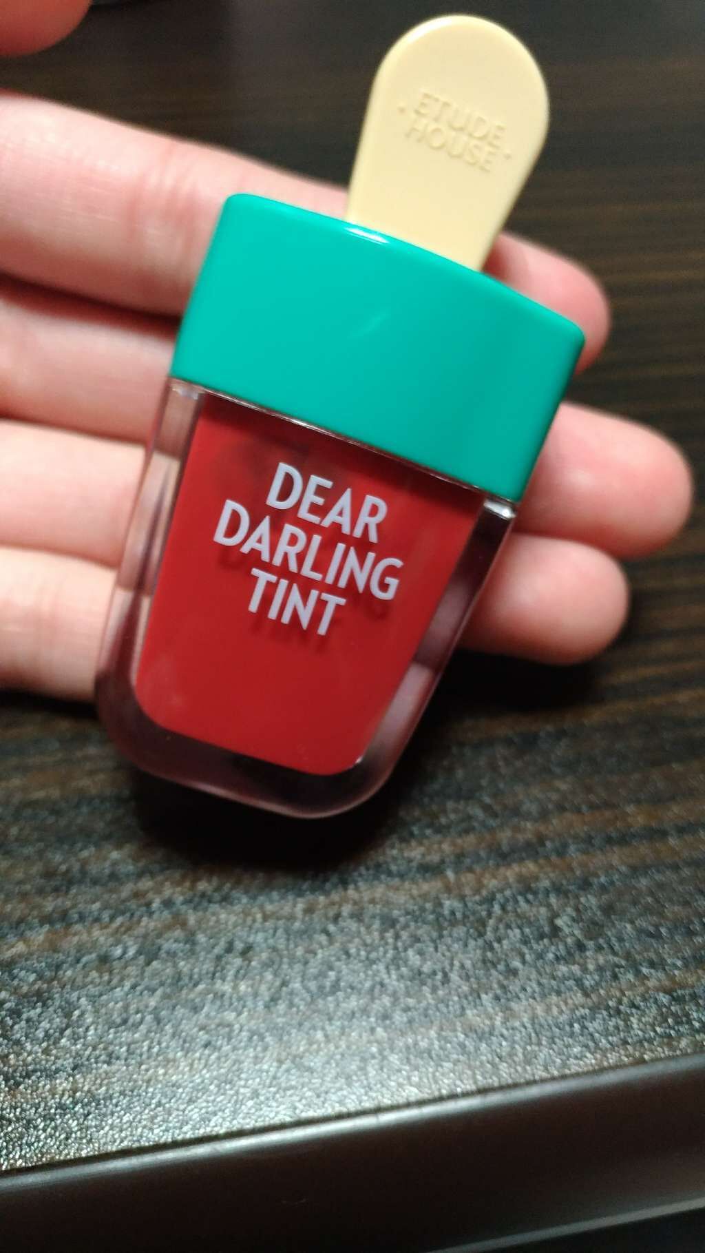 ディアダーリン ウォータージェルティント (アイスティント)/ETUDE/口紅を使ったクチコミ(1枚目)