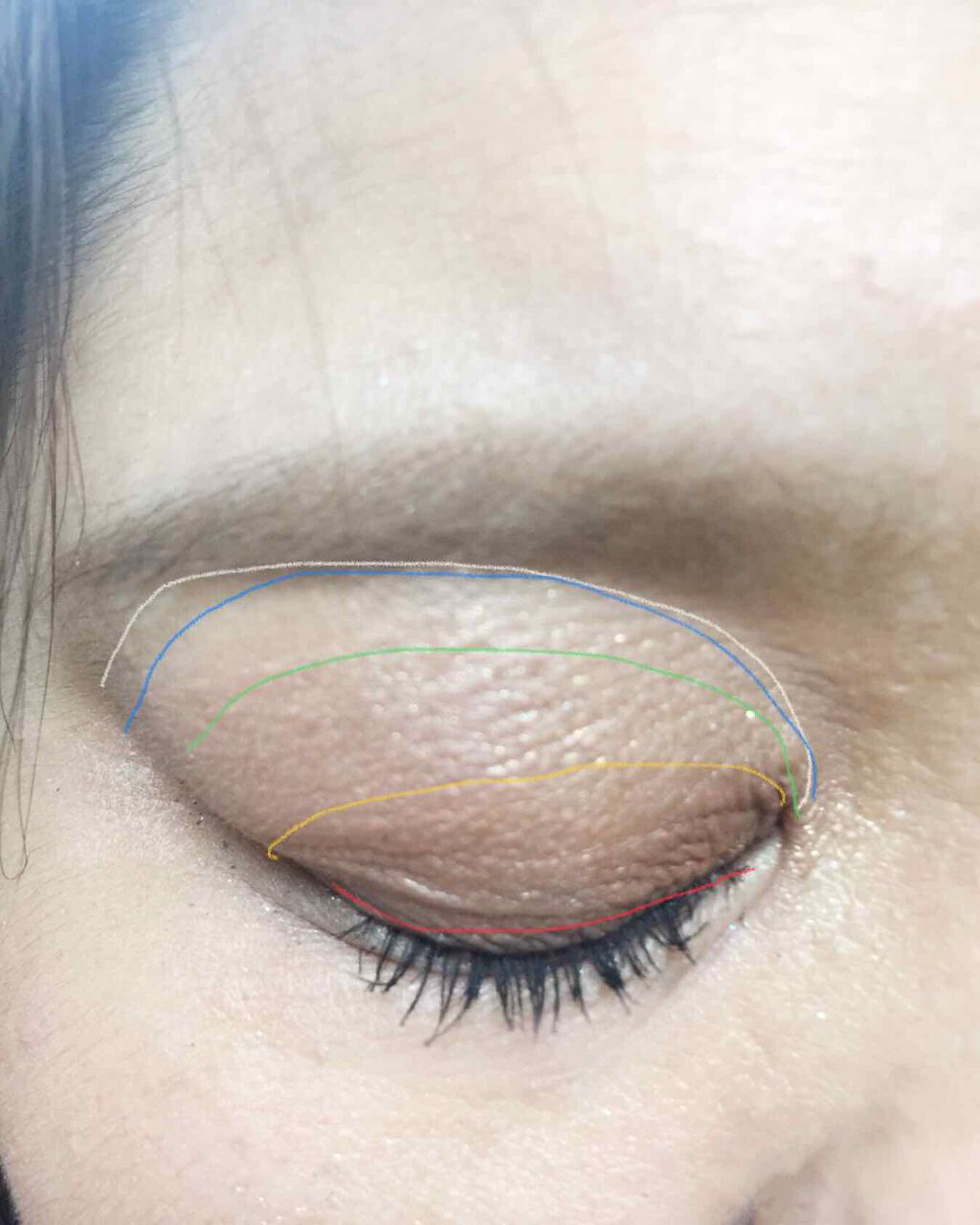 グラマラスヌード アイパレット (クリスマスコフレ 2017)/Visée/メイクアップキットを使ったクチコミ(2枚目)