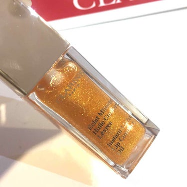 コンフォート リップオイル  07 honey glam/CLARINS/リップグロスを使ったクチコミ（1枚目）