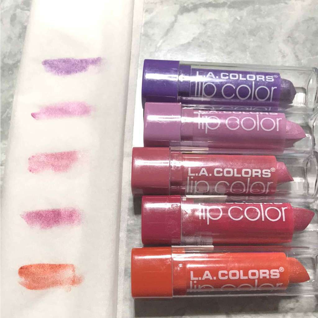 モイスチャーリッチ リップカラー/L.A.COLORS/口紅を使ったクチコミ(2枚目)