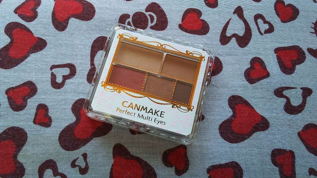 パーフェクトマルチアイズ/キャンメイク/アイシャドウパレットを使ったクチコミ(1枚目)