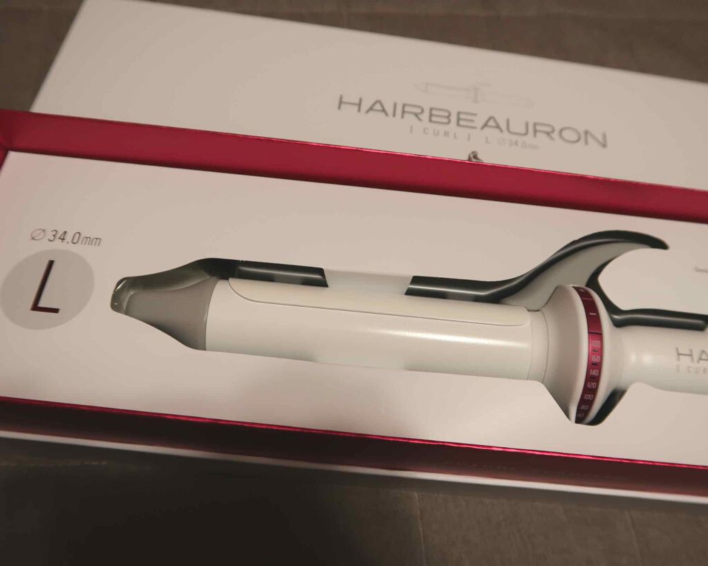 ヘアビューロン L-type 34.0mm/LUMIELINA/カールアイロンを使ったクチコミ(1枚目)