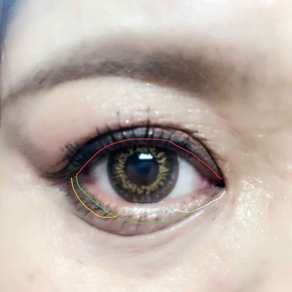 グラマラスヌード アイパレット (クリスマスコフレ 2017)/Visée/メイクアップキットを使ったクチコミ(3枚目)