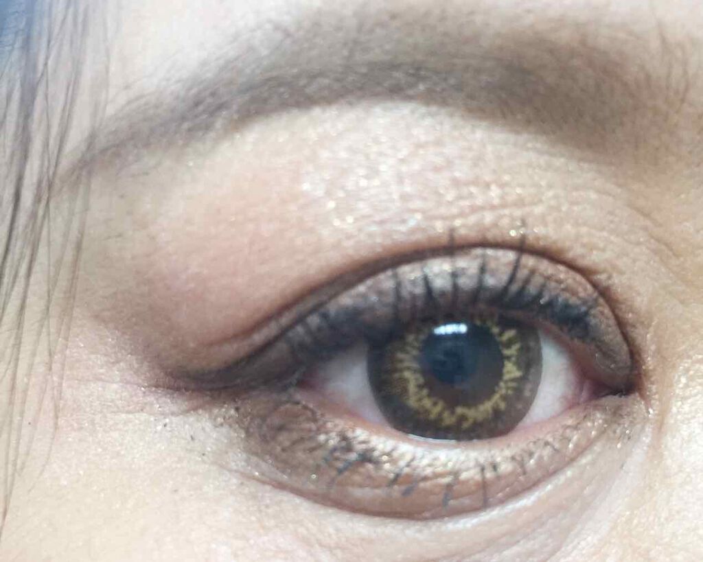 グラマラスヌード アイパレット (クリスマスコフレ 2017)/Visée/メイクアップキットを使ったクチコミ(4枚目)