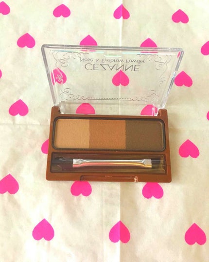 ノーズ&アイブロウパウダー/CEZANNE/パウダーアイブロウを使ったクチコミ(2枚目)