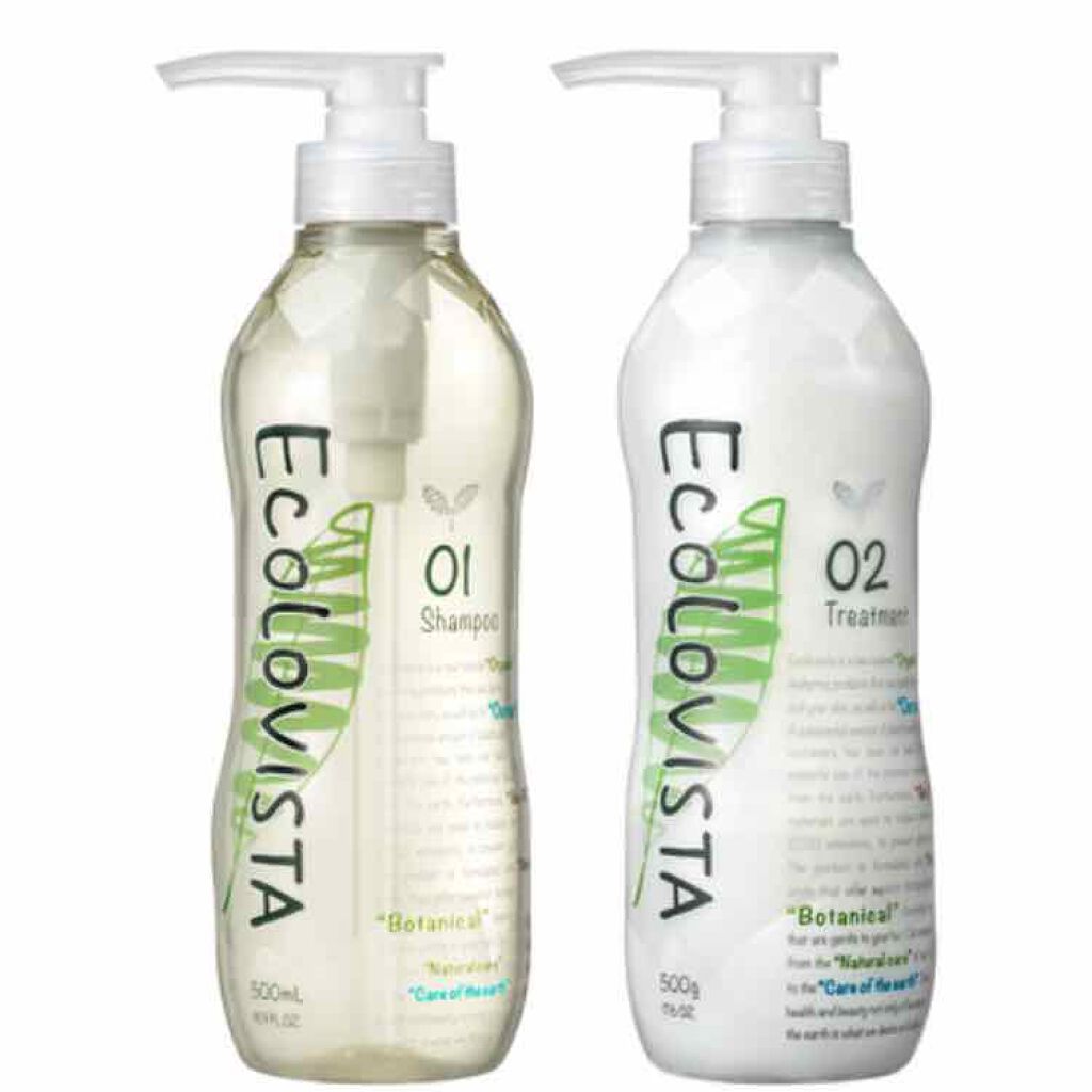 シャンプー(モイスト スパ) ／ヘアトリートメント(モイスト スパ)/ECOLOVISTA（エコロヴィスタ）/市販シャンプーを使ったクチコミ（1枚目）