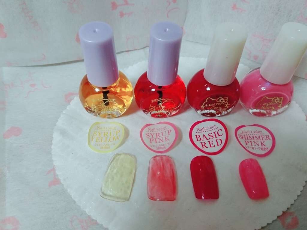 サンリオネイル/DAISO/マニキュアを使ったクチコミ(2枚目)