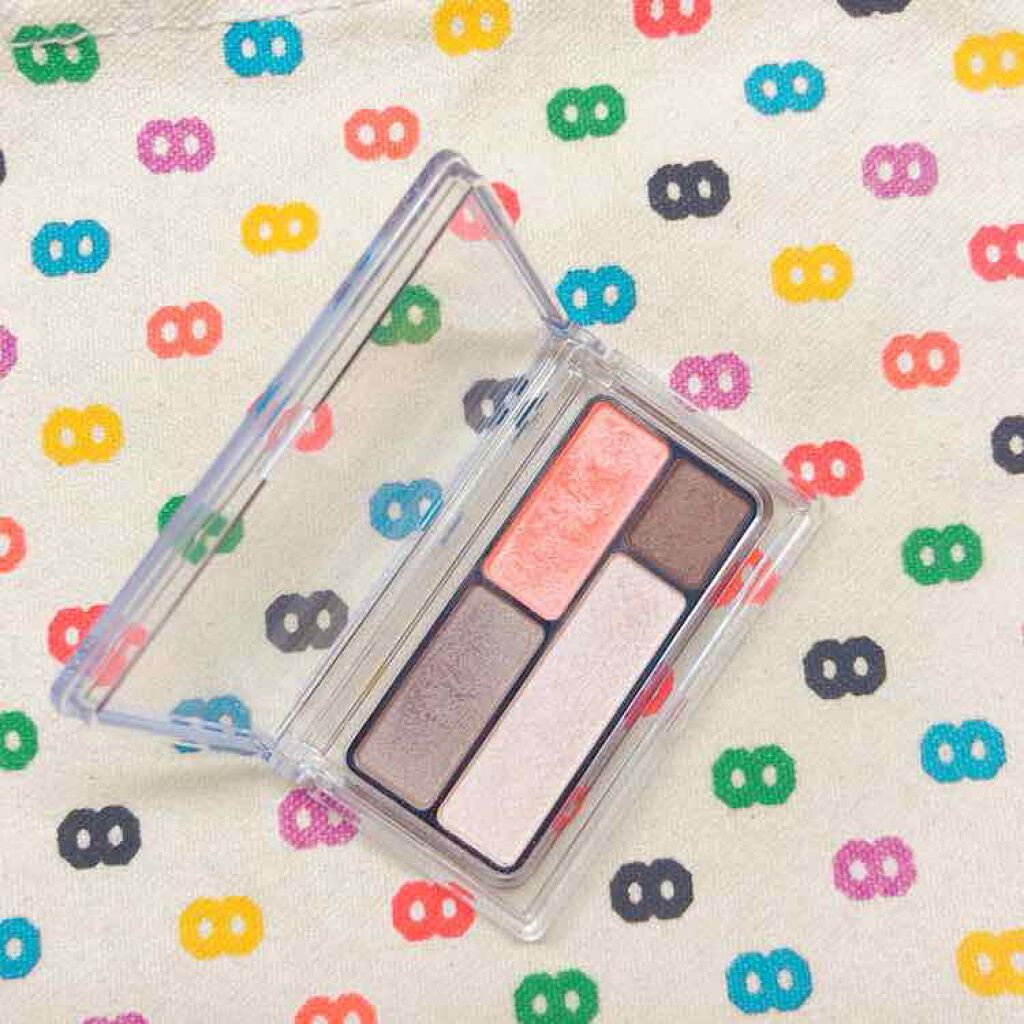 アイカラー(4色タイプ)(旧)/無印良品/アイシャドウパレットを使ったクチコミ(1枚目)