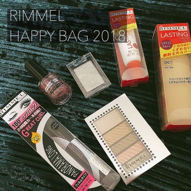 RIMMEL
HAPPY BAG 2018
¥1,850 +tax

┈┈┈┈┈┈┈ ❁ ❁ ❁ ┈┈┈┈┈┈┈┈

お得すぎるハッピーバッグを購入 💗
色々なブランドから出ていますが、私は中身的に一番