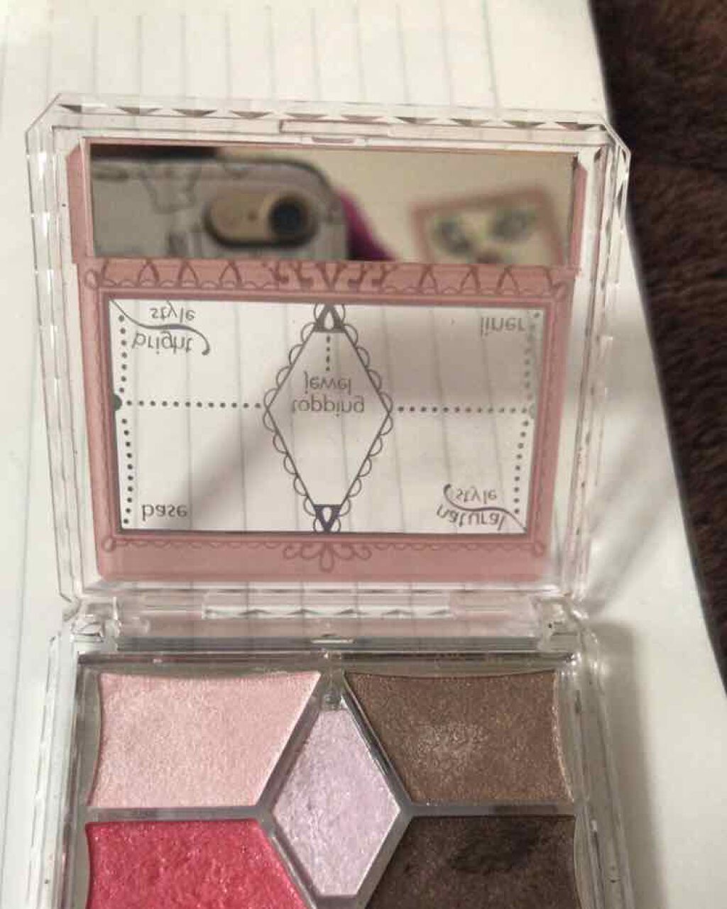 【旧品】パーフェクトスタイリストアイズ/キャンメイク/アイシャドウパレットを使ったクチコミ（2枚目）