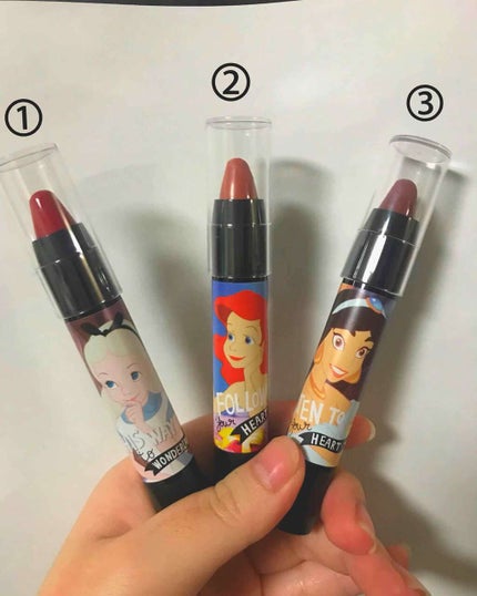 ディズニーコスメ/しまむら/口紅を使ったクチコミ(1枚目)
